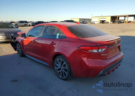 2020 Toyota Corolla Se z USA, uszkodzony, nr VIN 5YFS4RCEXLP023031